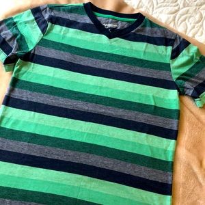 Boys Arizona jeans striped tee. NWOT
